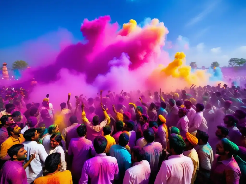 Holi festival en India: alegría y unidad en festivales tradicionales