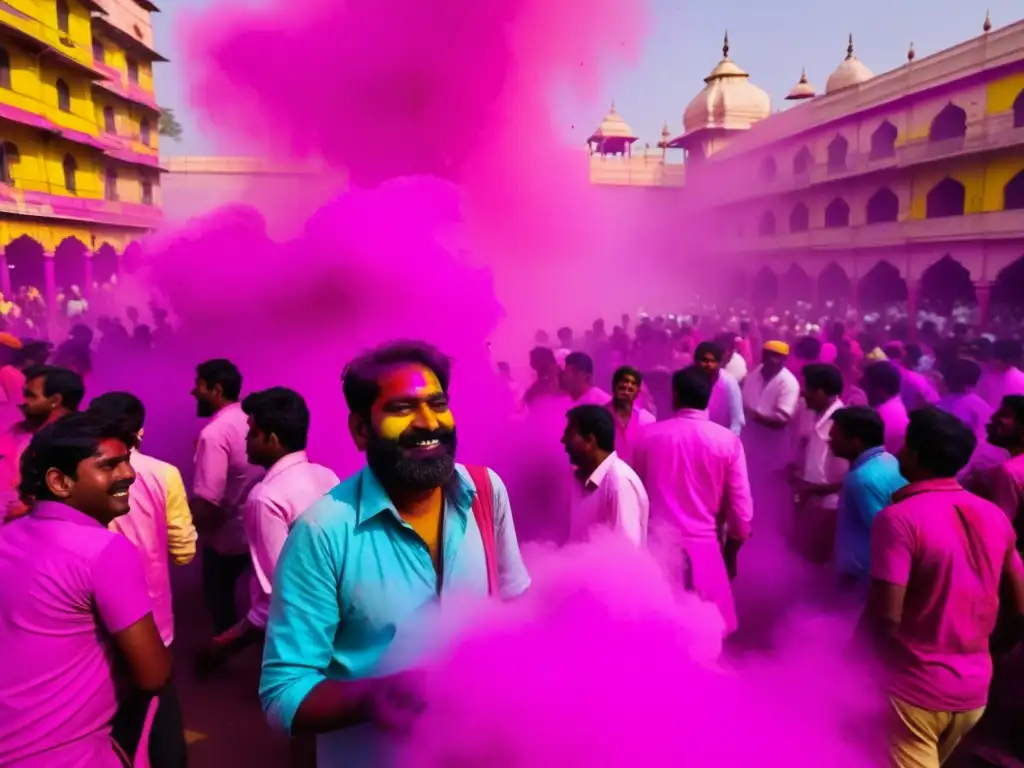 Festival Holi en India: Celebración intercultural que destaca la importancia de festivales en 110 caracteres