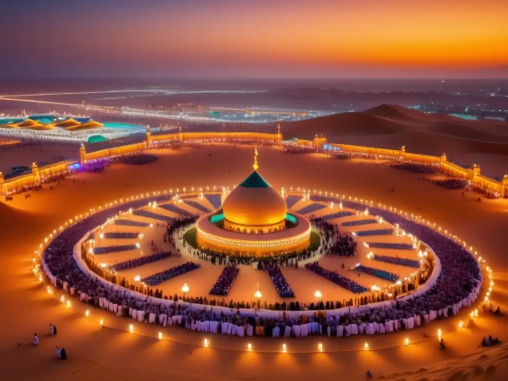 Festivales tradicionales en Arabia Saudita: Una impresionante imagen en 8K muestra el fascinante Festival de las Mil y Una Noches