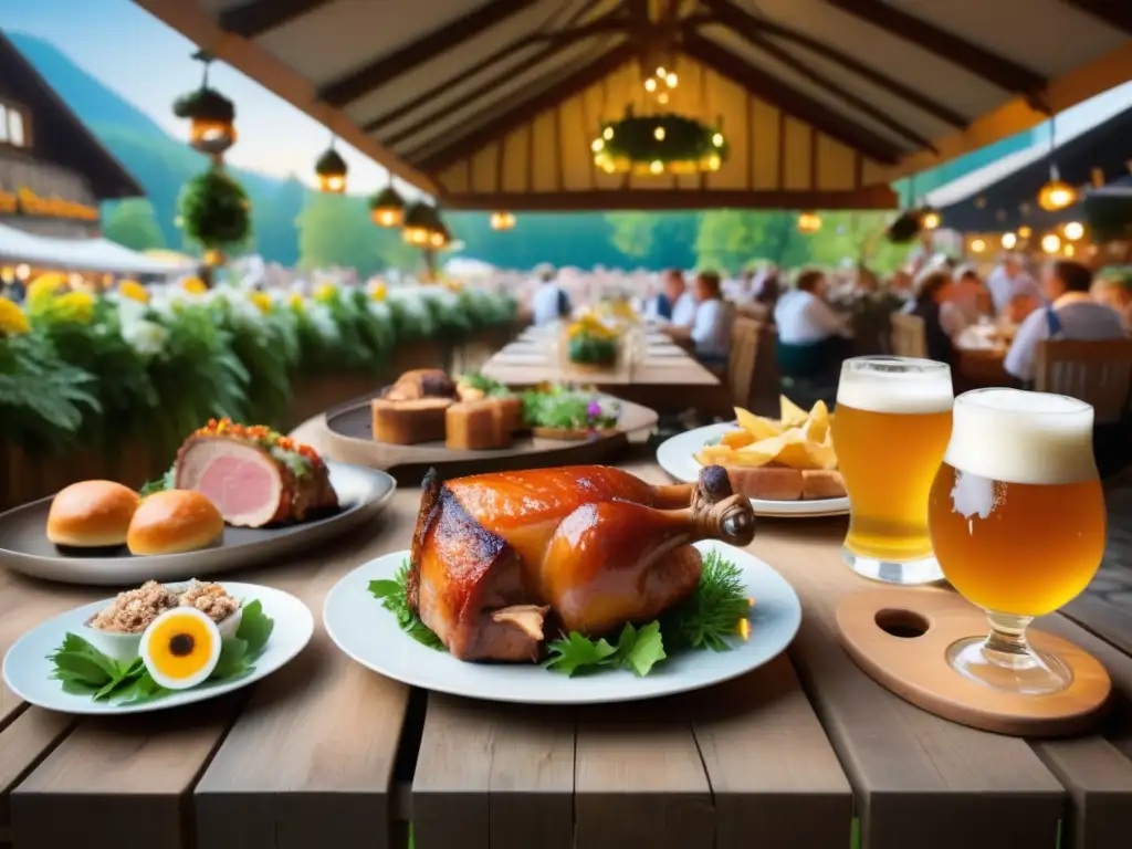 Delicias culinarias y postres tradicionales del Oktoberfest en Baviera - Tradición Oktoberfest Munich