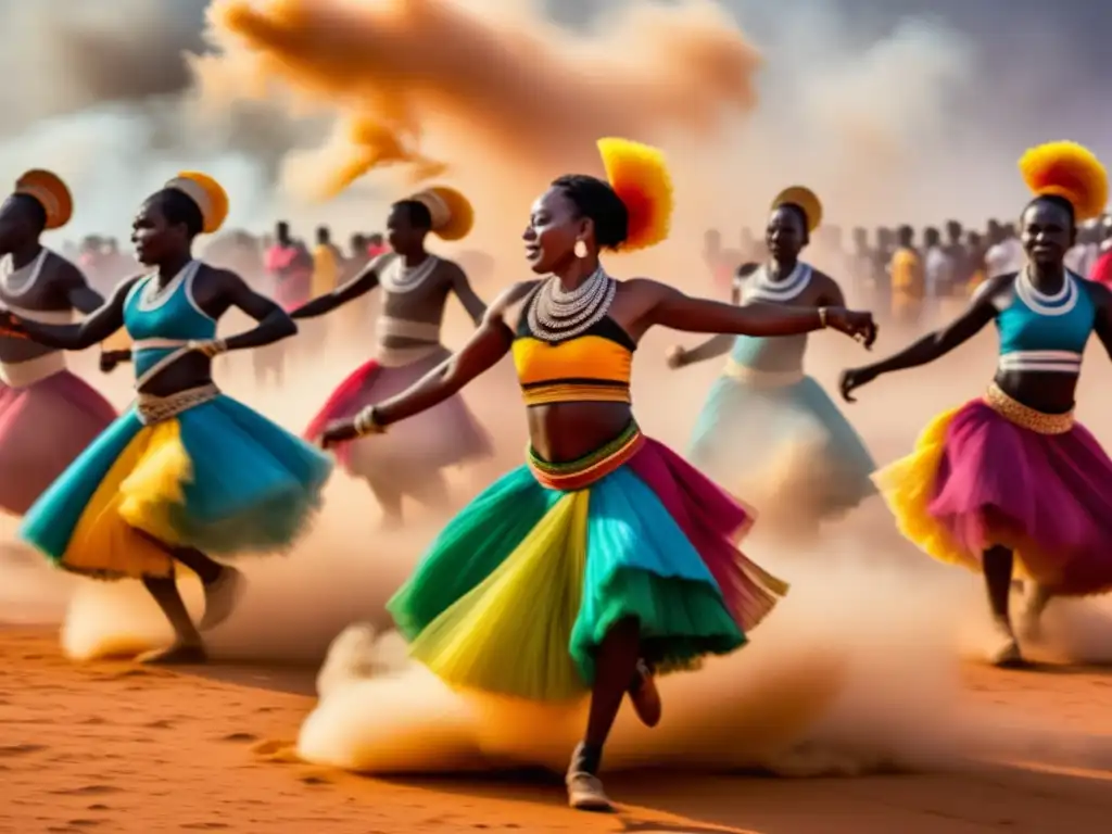 Celebración de La Danza de los Espíritus en Burkina Faso - Festividades paganas tradicionales mundiales