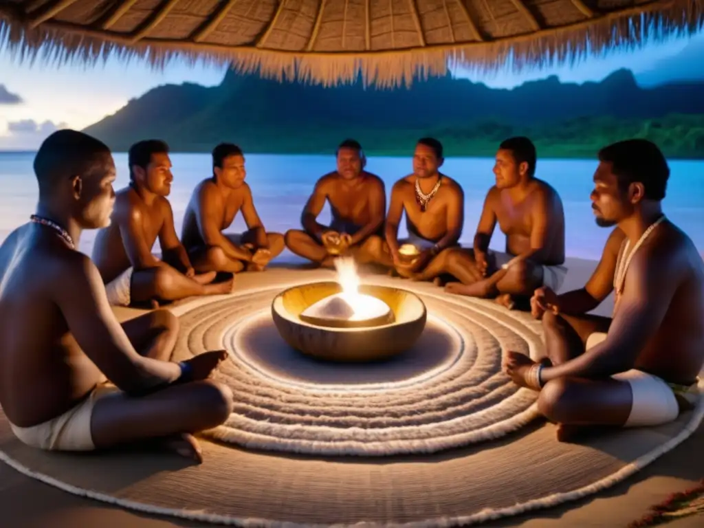 Tradición ancestral Festival Danza Kava en Fiji