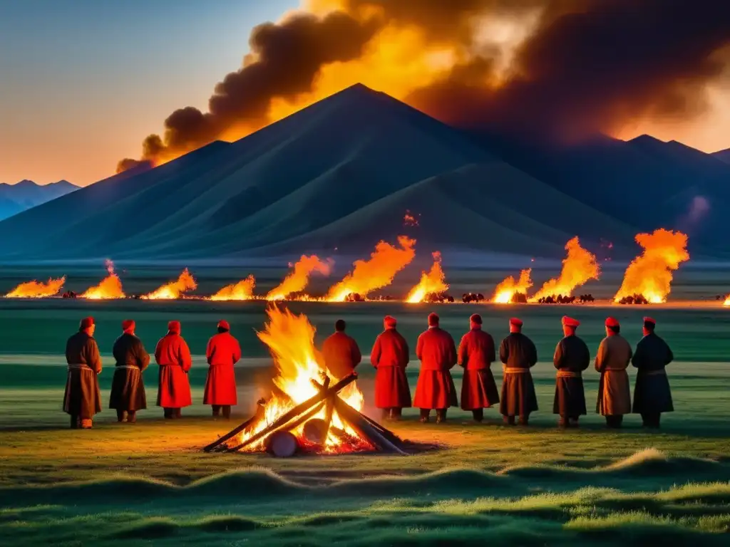 Celebración tradicional Nómadas Kirguistán en impresionante imagen