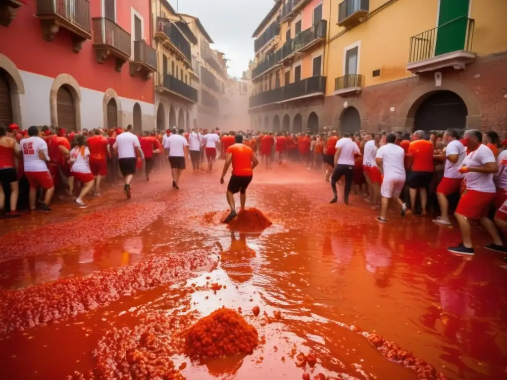 La Tomatina: tradición española divertida, vibrante y caótica