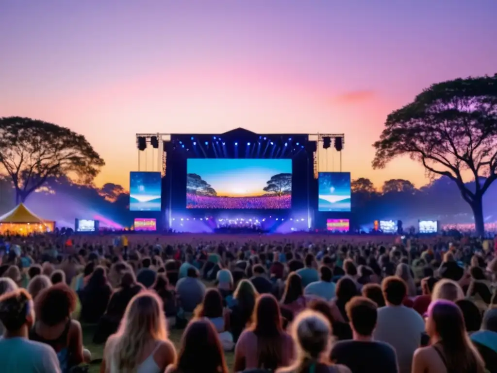 Importancia festivales musicales internacionales: escena vibrante y etérea, música, diversidad, unión, energía