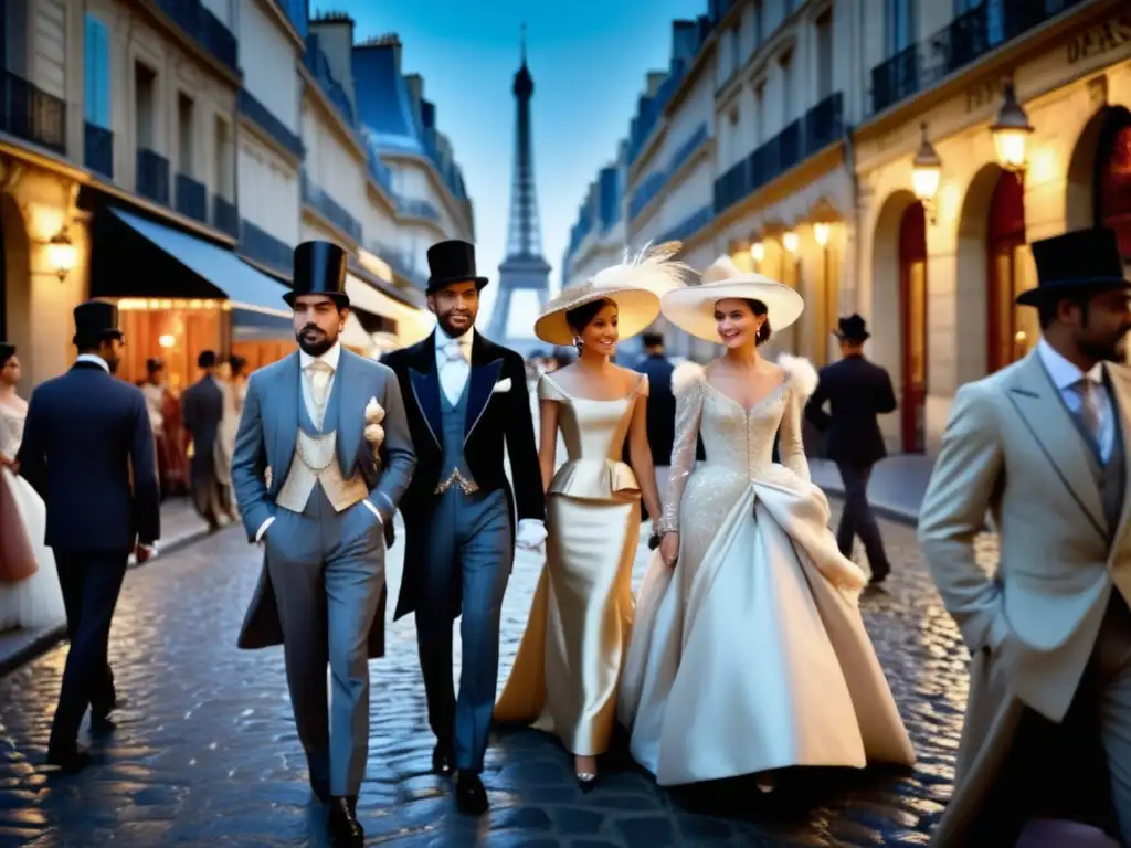 Simbolismo moda Paris festivales tradicionales: Elegancia y festividad en una imagen cautivadora