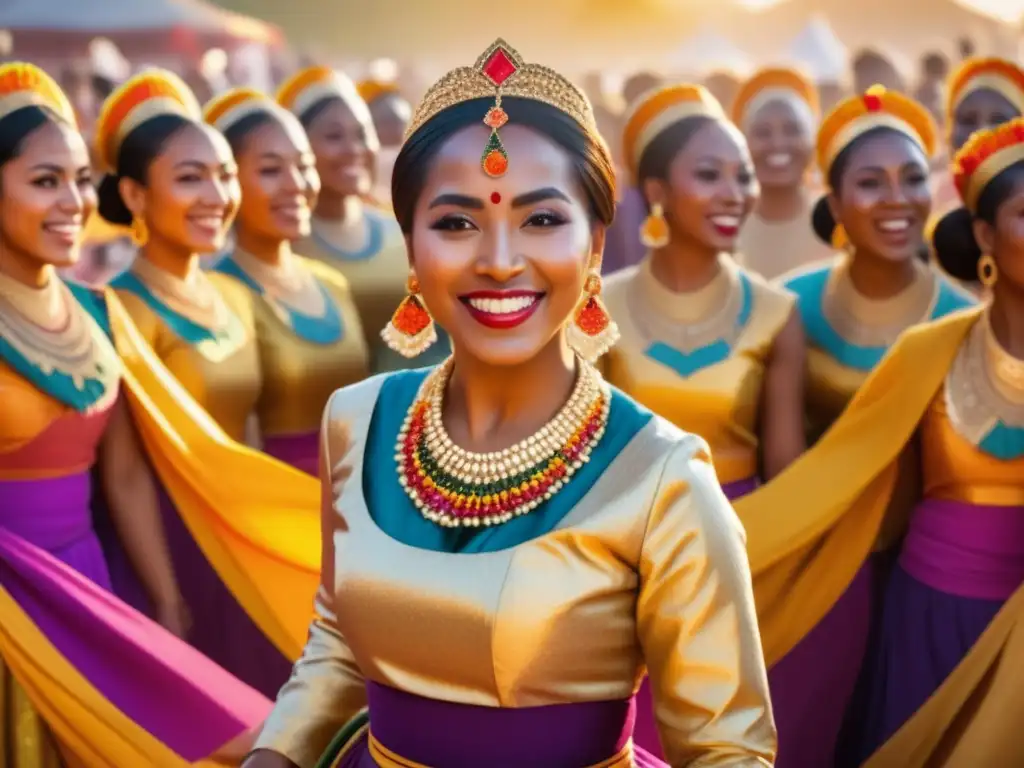 Mujeres líderes en festivales tradicionales