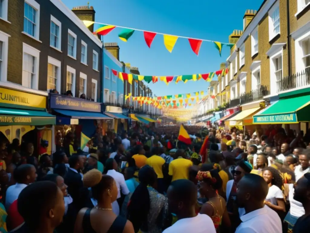 Energía y color en el carnaval de Notting Hill: Festivales tradicionales en Londres