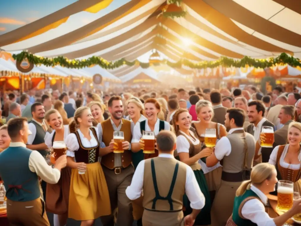 Oktoberfest en Alemania - Fiesta tradicional con cerveza, música y diversión