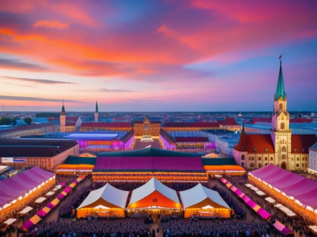 Celebración vibrante de la Oktoberfest en Munich, Alemania: historia y significado de los trajes típicos