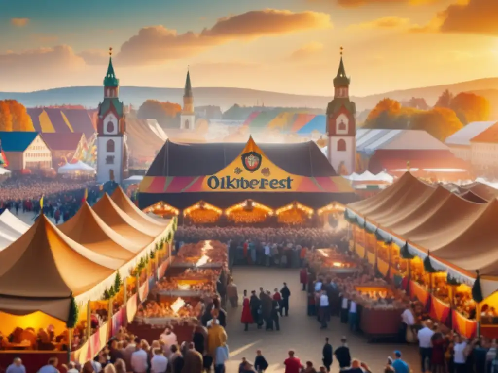 Celebración vibrante del Oktoberfest en Munich, Alemania - Historia y tradiciones del Oktoberfest