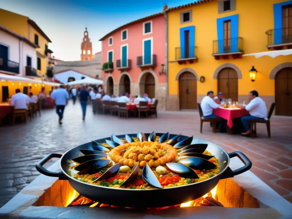 Paella en Festival Paella en España - Comidas tradicionales festivales mundo