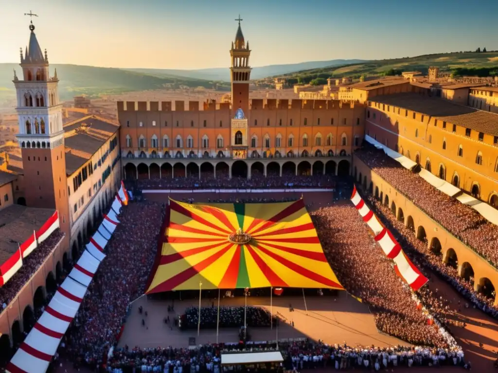 Historia y tradición del Palio de Siena: majestuosidad de la carrera y grandiosidad de la Piazza del Campo