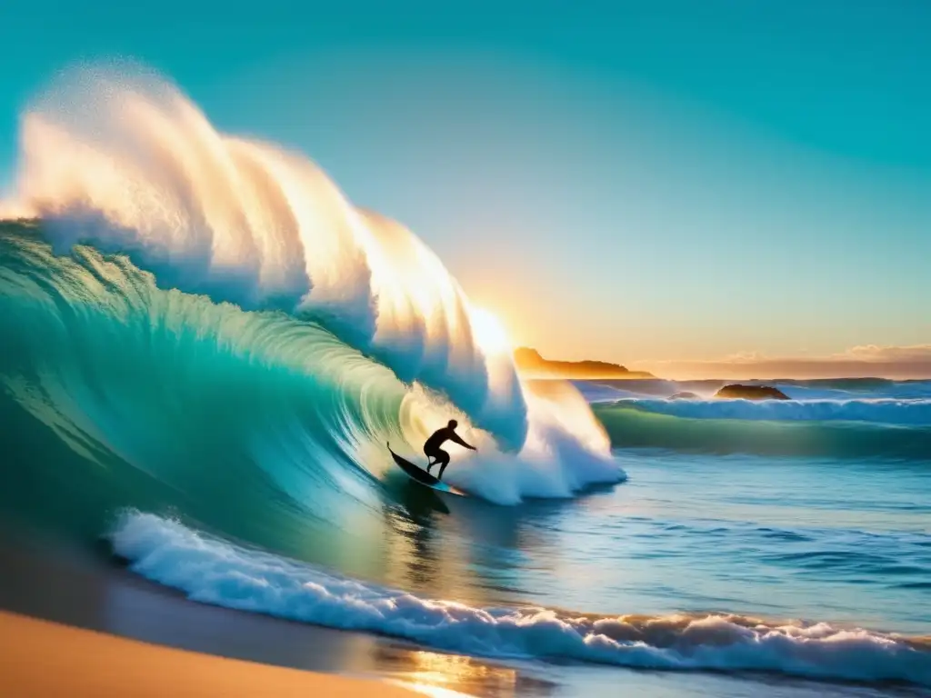 Festival del Surf Australia: Ola y maravilla en la playa al atardecer