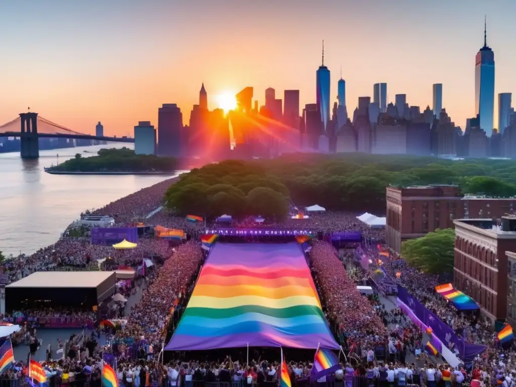 Festival Orgullo de Nueva York: Historia y significado en imagen vibrante