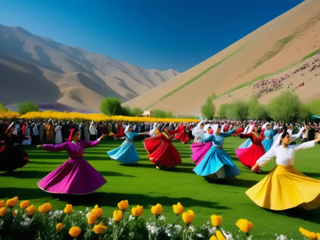 Festival de la Primavera en Irán - Paisaje colorido y danza tradicional, festivales tradicionales en Medio Oriente