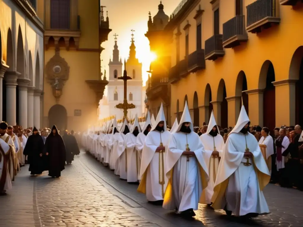 Procesión solemne de Semana Santa en Sevilla, España - Historia de la Semana Santa mundial