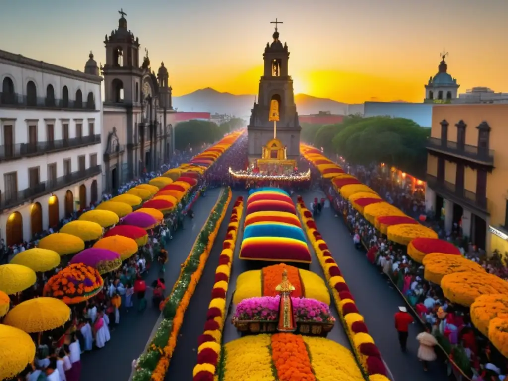 Fiesta Virgen de Guadalupe en México: Procesión vibrante, devoción y emoción en las calles de México