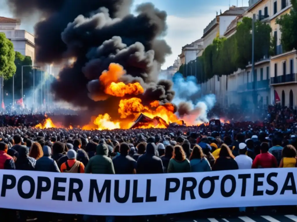 Protesta multitudinaria: Tensión, resiliencia y determinación en festivales de protesta alrededor del mundo