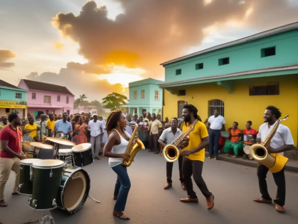 Festivales de reggae y rituales de danza en Jamaica