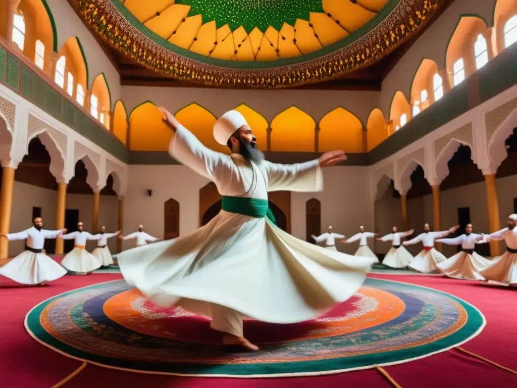 Danza Sufí: Esplendor místico, devoción espiritual y conexión cultural