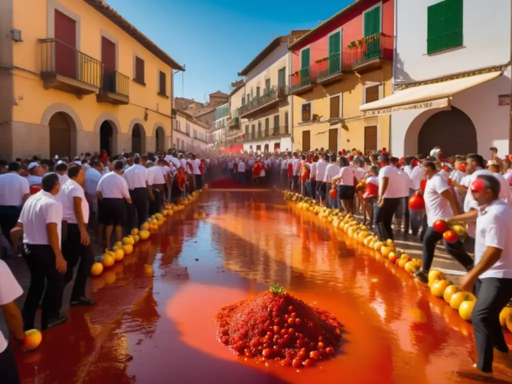 Festival Tomatina en Buñol, España: tradiciones sorprendentes