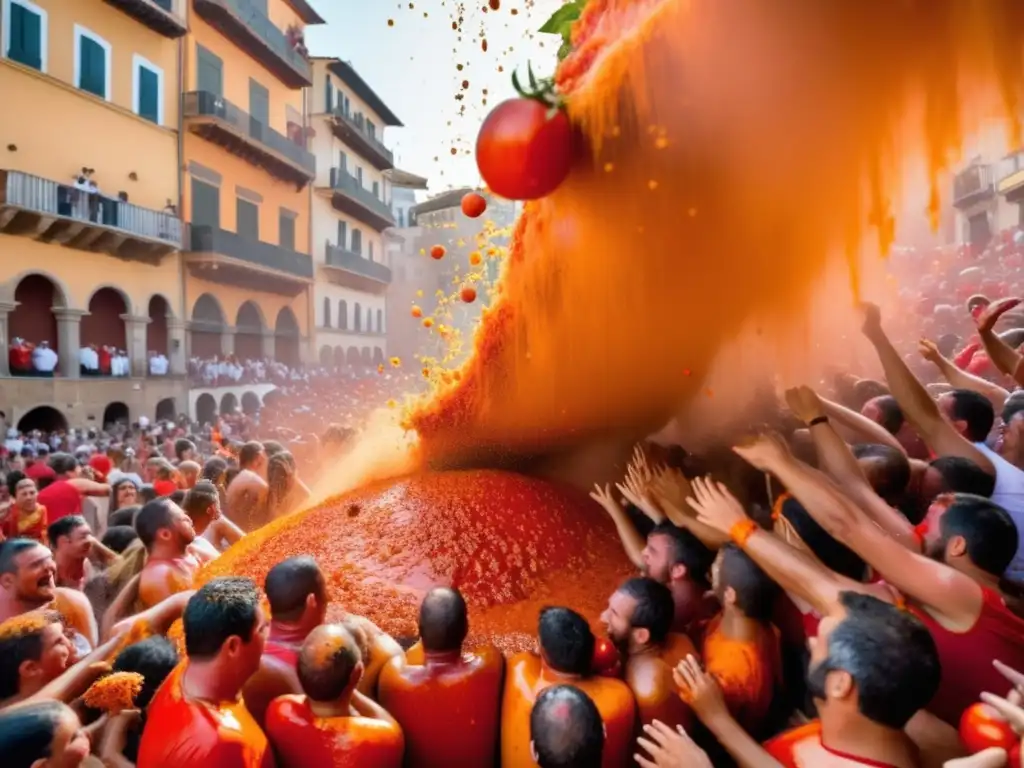 Festival Tomatina España: Caos, emoción y colores vibrantes en la histórica celebración