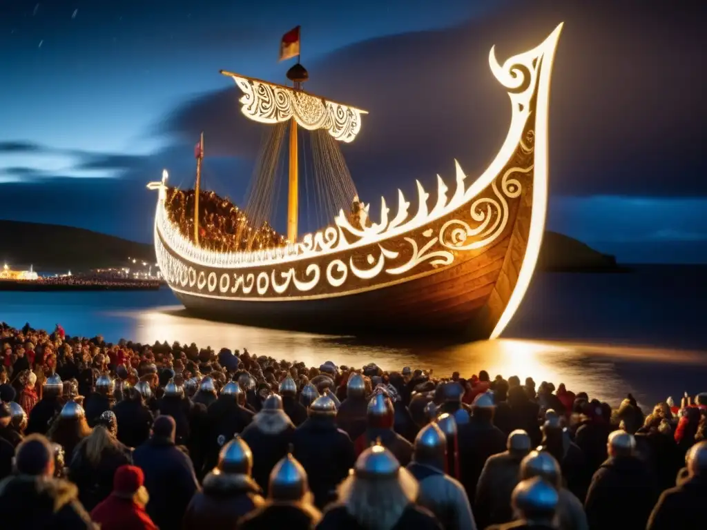 Festival Vikingo en Islas Shetland: Noche mística con barco en llamas, danzas y música tradicional