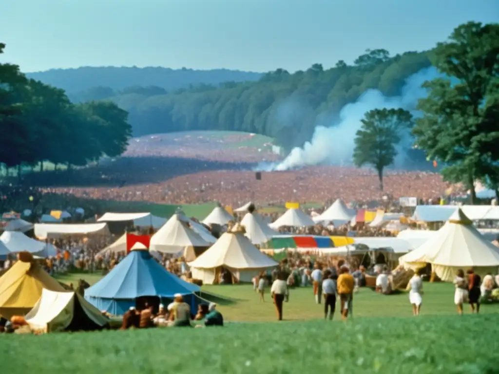 Festival de Woodstock: Escena icónica de música, paz y protesta en 1969